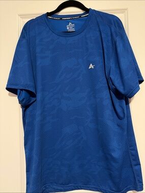 Arctic Cool Men's Performance Tee Camo Blue